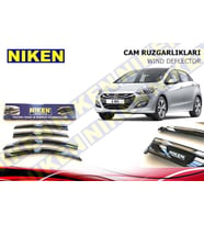 Hyundai i30 Kromlu Cam Rüzgarlığı Niken 2013-2016