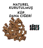 Kurutulmuş Küp Dana Ciğeri 150 gr