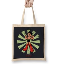 Astro Boy Retro Japanese Bez Çanta Uzun Saplı