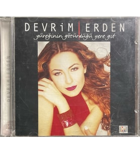 (Müzik CD'sidir Plak Değildir) CD Devrim Erden Yüreğinin Götürdüğü Yere Git CD