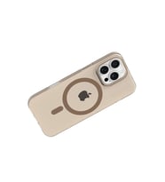 Joko Apple iPhone 16 Pro Max PC Blank Magsafe Kapak - Çöl Titanyum