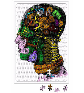A Maquina Puzzle 240 Parça Yapboz