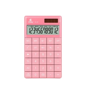 Dosy Hesap Makinesi Orta Boy Pembe 166X100