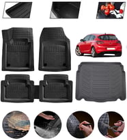 Opel Astra J Hatcback 2010 Sonrası Uyumlu Paspas Araca Özel Bagaj Havuzu MBS Siyah