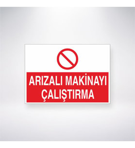 Arızalı Makinayı Çalıştırma