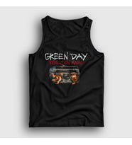 Presmono Unisex Siyah Radio Green Day Atlet 55745tt