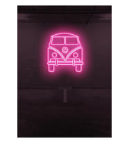 Minibüs Figürlü Neon Tabela