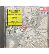 (Plak Değildir CD dir) CD Mendelssohn Violin Concerto No 36 CD (Karışık)