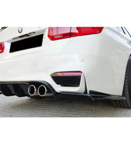 Bmw F30 3 Serisi VorStainer Difüzör 3 Prç Piona Black Sağ Sol Çift Egzoz Çıkışlı 2012 - 2018