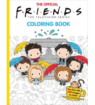 The Official Friends Coloring Book: The One With 100 Images To Color! (Krem)