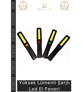 #ElFeneri Yüksek Lümenli Şarjlı Kamp Avcı Tipi Güçlü Aydınlatma Sistemli Led El Feneri Karışık