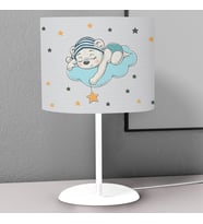 Çocuk Odası Dijital Baskılı Masaüstü Abajur Model 00043