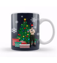 Gray Fullbuster Around The Christmas Tree Fairy Tail Kupa Bardak Porselen