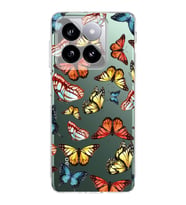 PrintiFy Xiaomi Mi 13 ile Uyumlu Water Color 2  Kamera Korumalı Şeffaf  Kılıf