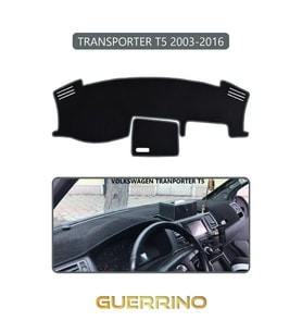 VOLKSWAGEN T5 (2003-2016)TORPİDO KORUMA HALISI GRİ KENAR