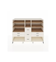 Kronos Dolap 8 Raflı 7 Çekmeceli  220x59x163 Aytaşı-Çam/Aytaşı
