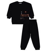Civil Boys Cepli 2-5 Yaş Eşofman Takımı - Siyah