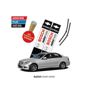 Mercedes C Silecek Seti (2008-2011 W204) Bosch Aerotwin Plus