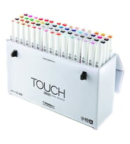 Touch Twin Brush Marker 60 Renk Set A 