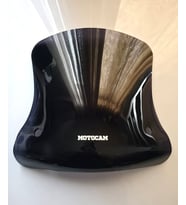 MOTOCAM Vespa GTV 300 Ön Cam 2011-2022 Model 42cm Siyah Renkli 4mm APARATSIZ