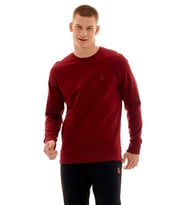 Galatasaray Lisanslı Erkek Basic Bordo Sweatshirt