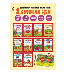 Çiçi Okumayı Öğreniyor Hikaye Serisi (1. Sınıflar için 10 Kitap)