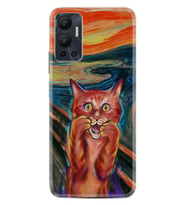 Infınix Hot 12 Kılıf Silikon Desen Özel Seri Tablo Cat 1788