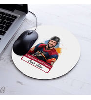 Kişiye Özel Hediye Karikatürlü Erkek Buz Hokeyi Oyuncusu Mousepad