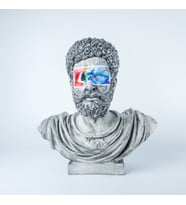 Marcus 'Colorful' Dekoratif Heykel, Pop Art Roma Yunan Heykelleri