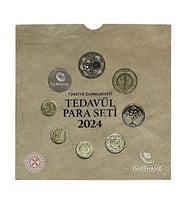 AgaKulche Darphane 2024 Tedavül Para Seti (Gümüş)