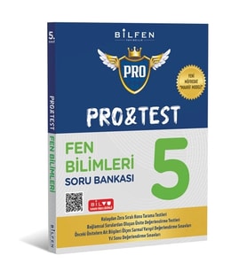 BİLFEN YAYINCILIK 5.SINIF FEN BİLİMLERİ PRO TEST SORU BANKASI (YENİ MÜFREDAT)