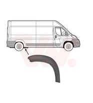 2007-2013 Peugeot Boxer Arka Çamurluk Ağzı Plastiği Sağ Dodik Oem No: 8547.X7