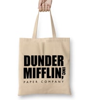 Dunder Mifflin World's Best Boss The Office Tv Show Bez Çanta Uzun Saplı
