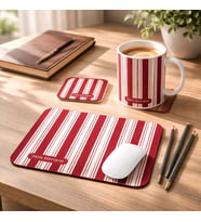 Kişiye Özel Hediye Seti  Kupa Bardak + Mouse Pad + Bardak Altlığı (3’lü Set)