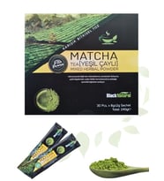 Black Natural Matcha Karışık Toz Bitki Çayı 240 G Macha
