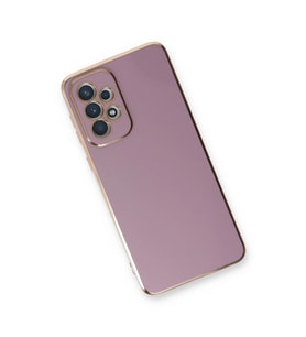 Samsung Galaxy A53 5g Kılıf Volet Silikon - Mor