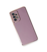 Samsung Galaxy A53 5g Kılıf Volet Silikon - Mor