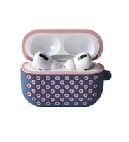 Pilelistore   Airpods Pro 2 (2.nesil) Spor Delikli Kılıf - Mavi-Pembe