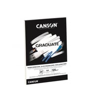 Canson Çizim Bloğu Graduate Cangrad Siyah 20 Sayfa A4 120 GR