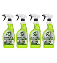 Cif Ultra Anında Etki Kir Yag Temizleyici 750 ml x 4 Adet