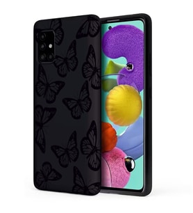 Samsung Galaxy A51 İle Uyumlu Premier Kalite Özel Üretim Baskılı Silikon Telefon Kılıfı BC 4