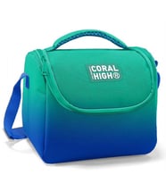 Coral High Yeşil Saks Renk Geçişli Isı Yalıtımlı Beslenme Çantası - Erkek Çocuk