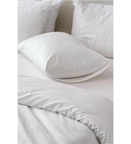 2'li Beyaz Yastık Kılıfı 50x70 Cm %100 Pamuk 83tel