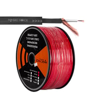MAGICVOICE MİKROFON KABLOSU MONO 1.KALİTE 100 METRE KIRMIZI