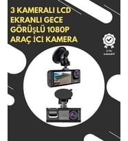 G-sensör Ve Hareket Algılama Destekli 1080p Araç İçi Güvenlik Kamerası
