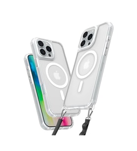 Apple İphone 16 Pro Max Kılıf Enka Magsafe Silikon Kılıf - Şeffaf
