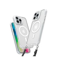 Apple İphone 16 Pro Max Kılıf Enka Magsafe Silikon Kılıf - Şeffaf
