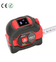 Unı-T Lm40T 40 Metre Şeritli ve Lazerli Mesafe Ölçer (Şerit 5 Metre)