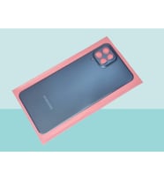Samsung Galaxy M33 Uyumlu Arka Kapak Batarya Kapağı - MAVİ