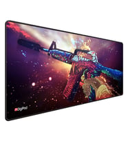 Digipod Gaming Mousepad Oyuncu Mouse pad 90X40 XXL Büyük Oyuncu Mousepad Kaymaz Taban Dikişli 4mm Kalınlık